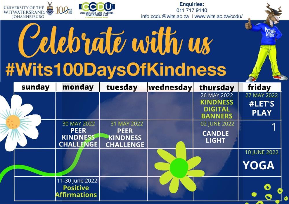 Kindness Calendar 1 2022